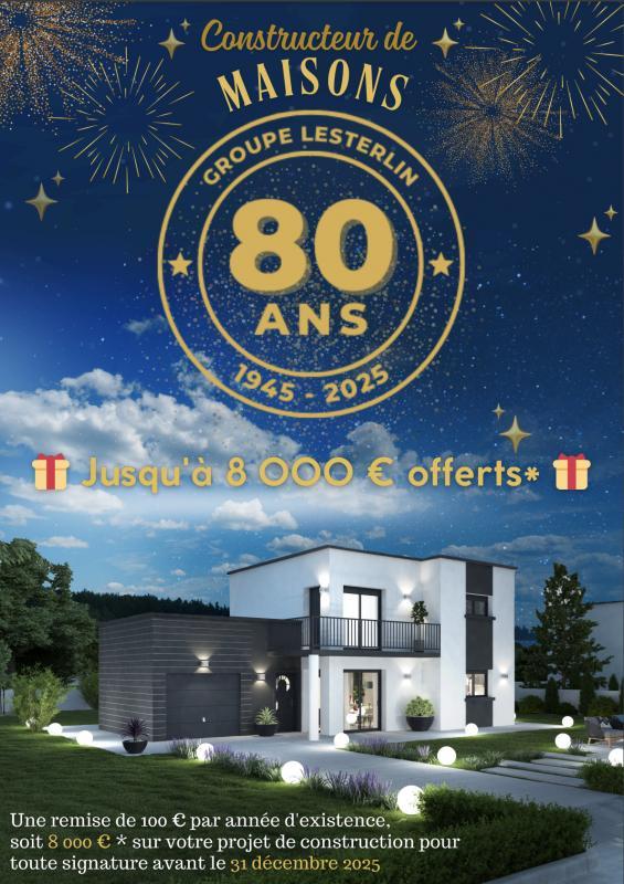 Terrain constructible - 570 m²