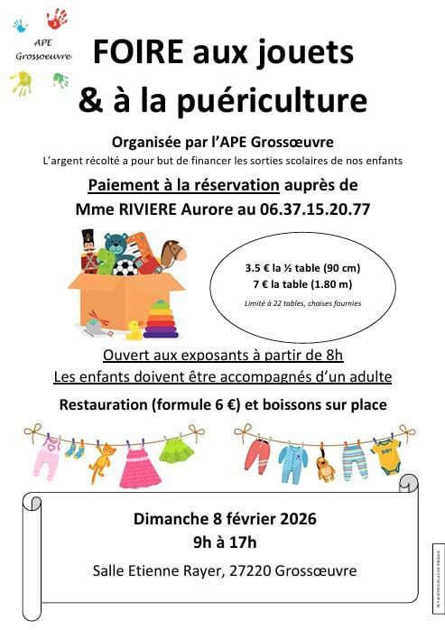 Foire aux jouets et à la puériculture