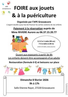 Foire aux jouets et à la puériculture