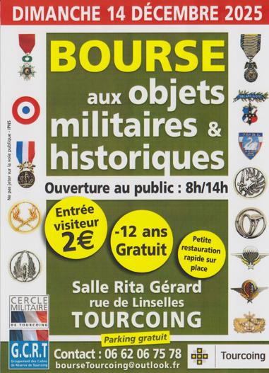 Bourse aux objets militaires et historiques