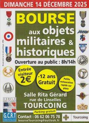 Bourse aux objets militaires et historiques
