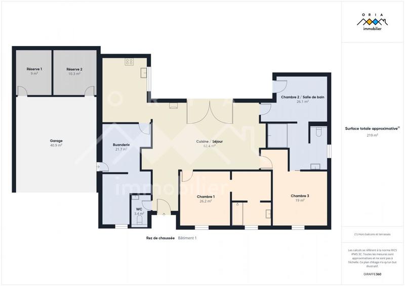 Maison - 154 m² - 5 pièces