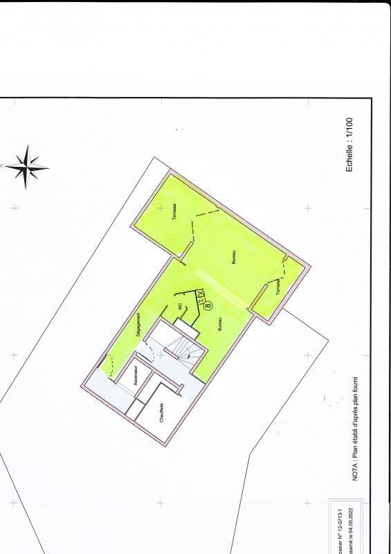 Bureau - 70 m² - 1 pièce