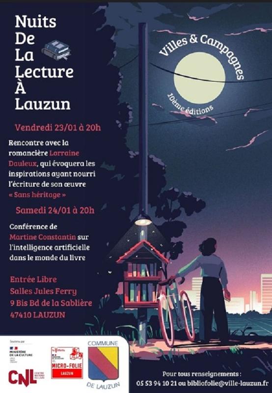 Micro-Folie : Nuits de la lecture