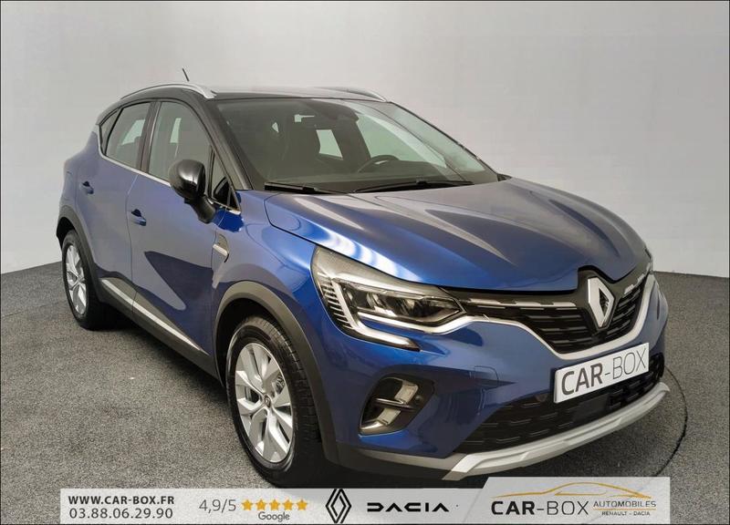 Renault Captur Intens Tce 100 Ch 1ere Main-Camera-Sieges Chauffants-Radars-Navigation-Clim Auto