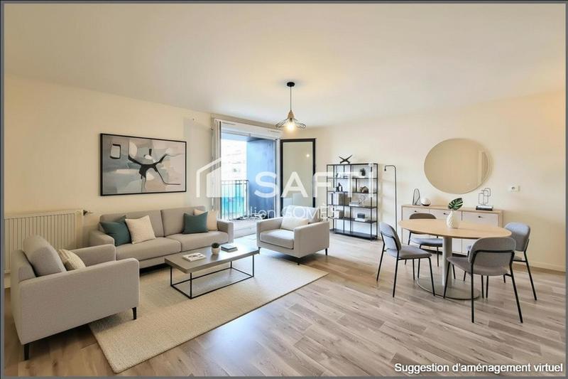 Appartement - 64 m² - 3 pièces