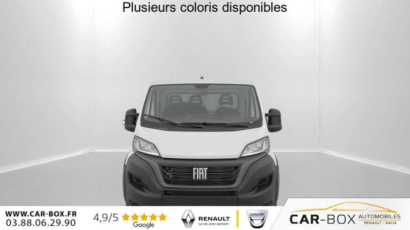 Fiat Ducato cc 3.5 l 2.2 H3-Power 140ch Maxi Benne Acier + Coffre Jpm