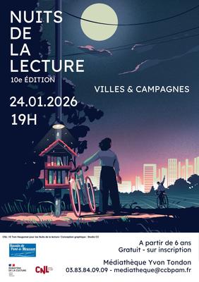 Nuit de la lecture à la médiathèque