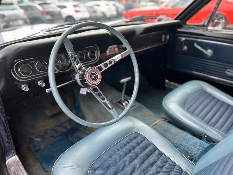 Ford Mustang Coupe 289ci V8 1966 Bleu