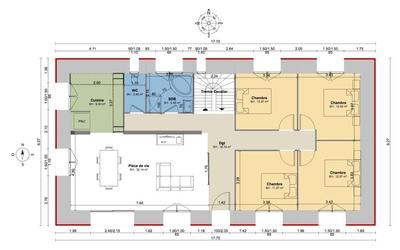 Fermette - 200 m² - 5 pièces
