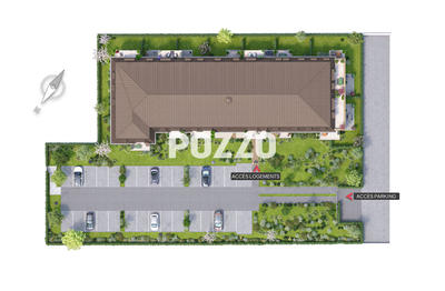 Appartement - 61 m² - 3 pièces