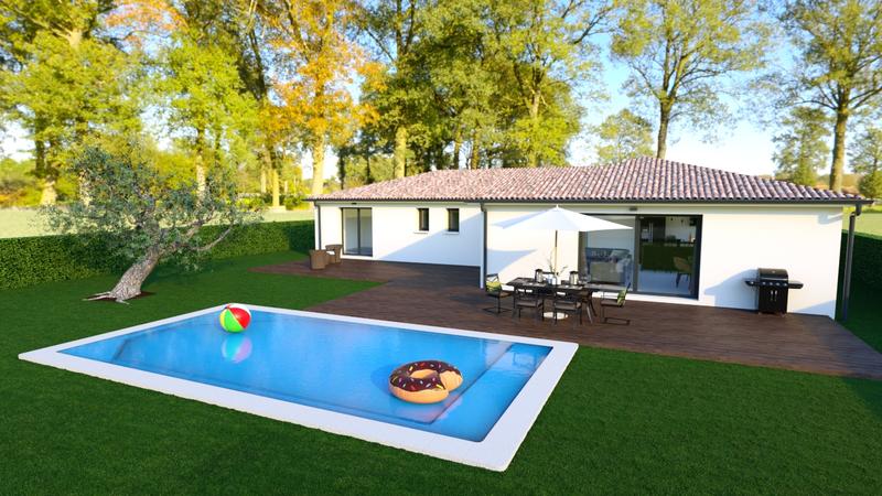 Maison - 95 m² - 4 pièces