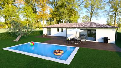 Maison - 95 m² - 4 pièces