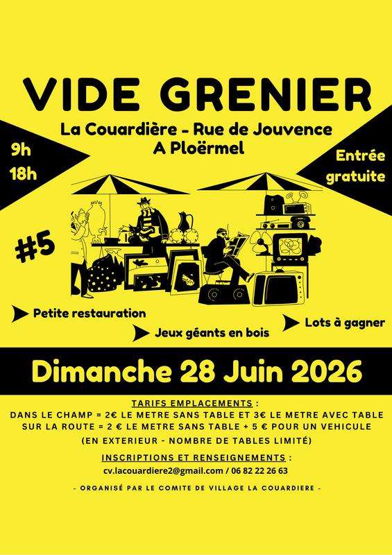 Vide grenier en exterieur - 5ème edition