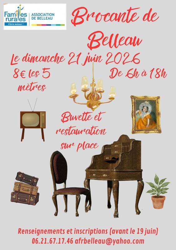 Vide grenier de belleau