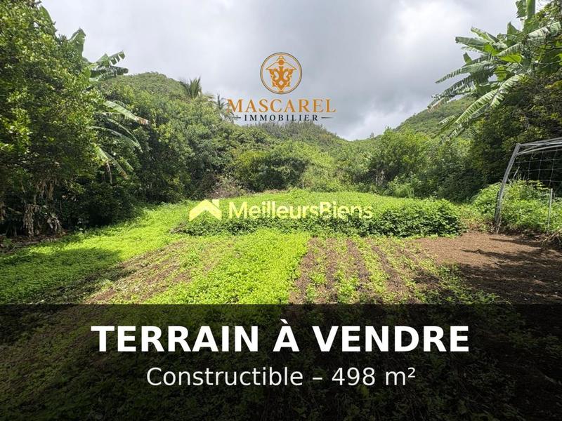 Terrain constructible - 498 m²