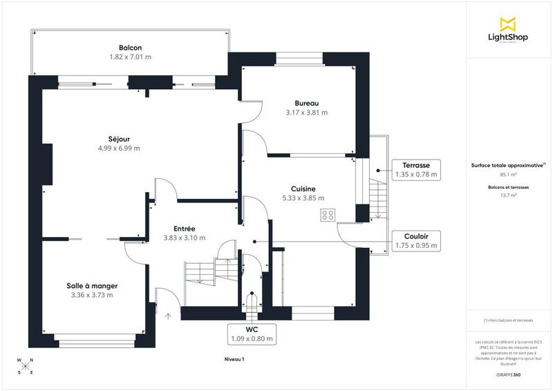Maison - 213 m² - 8 pièces