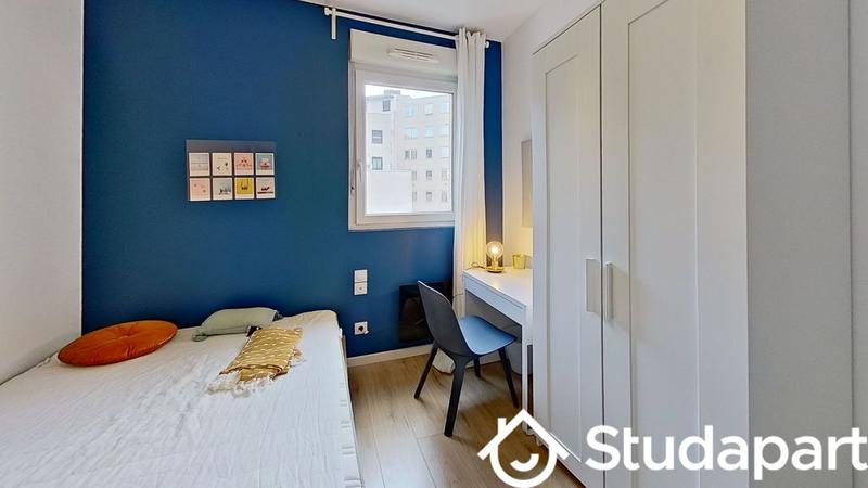 Chambre - 27 m² - 1 pièce