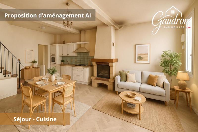 Maison de village - 95 m² - 5 pièces