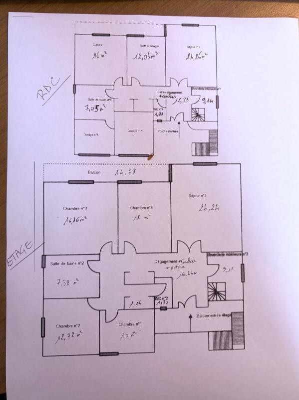 Maison - 190 m² - 7 pièces