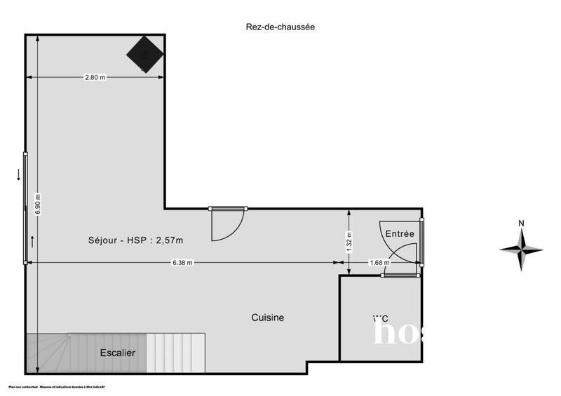 Maison - 80 m² - 4 pièces