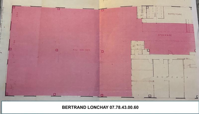 Bureau - 800 m² - 1 pièce