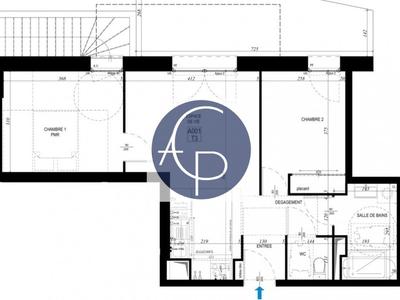 Appartement - 52 m² - 3 pièces