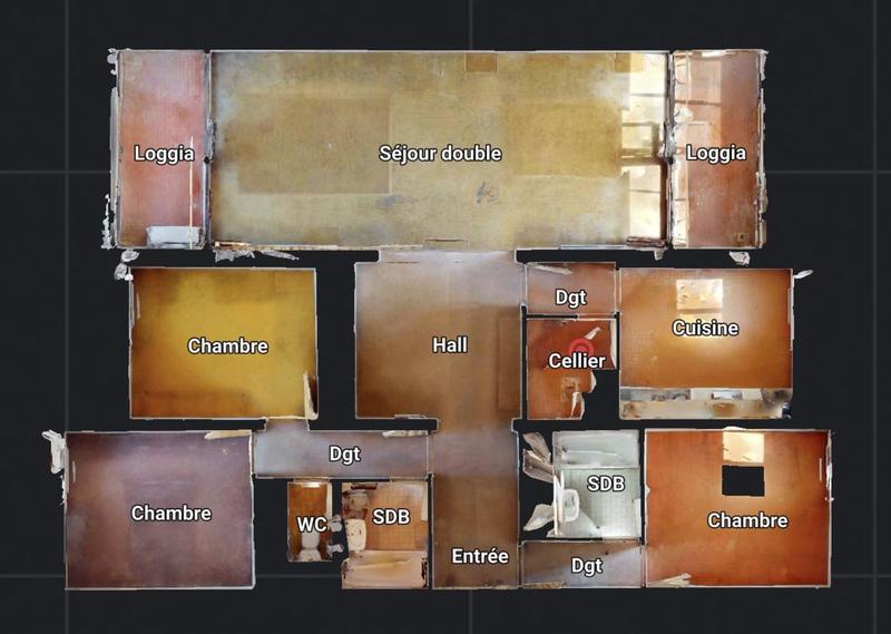 Appartement - 117 m² - 5 pièces