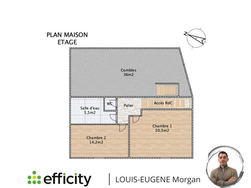 Maison - 86 m² - 4 pièces