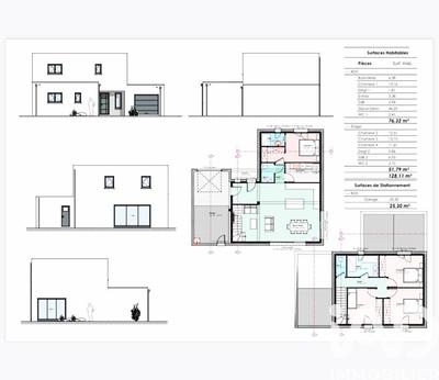 Maison - 128 m² - 6 pièces