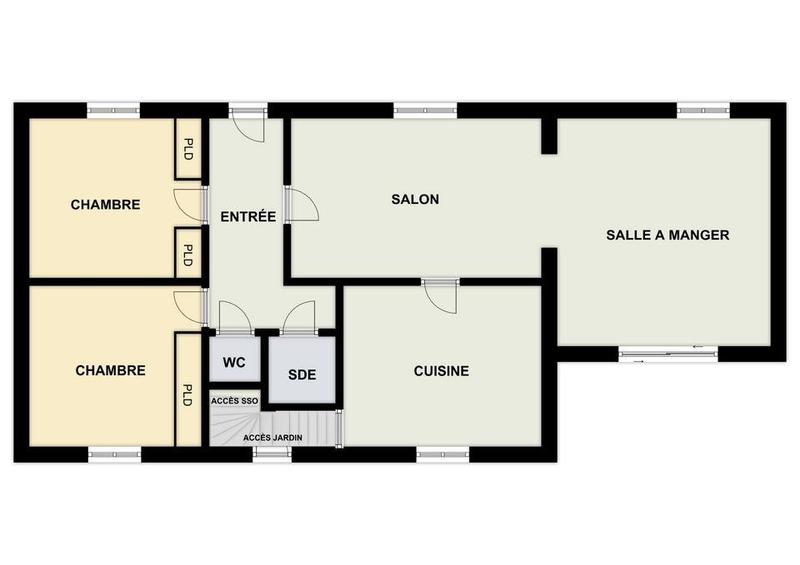 Maison - 108 m² - 5 pièces