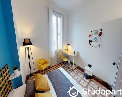 Chambre - 90 m² - 1 pièce