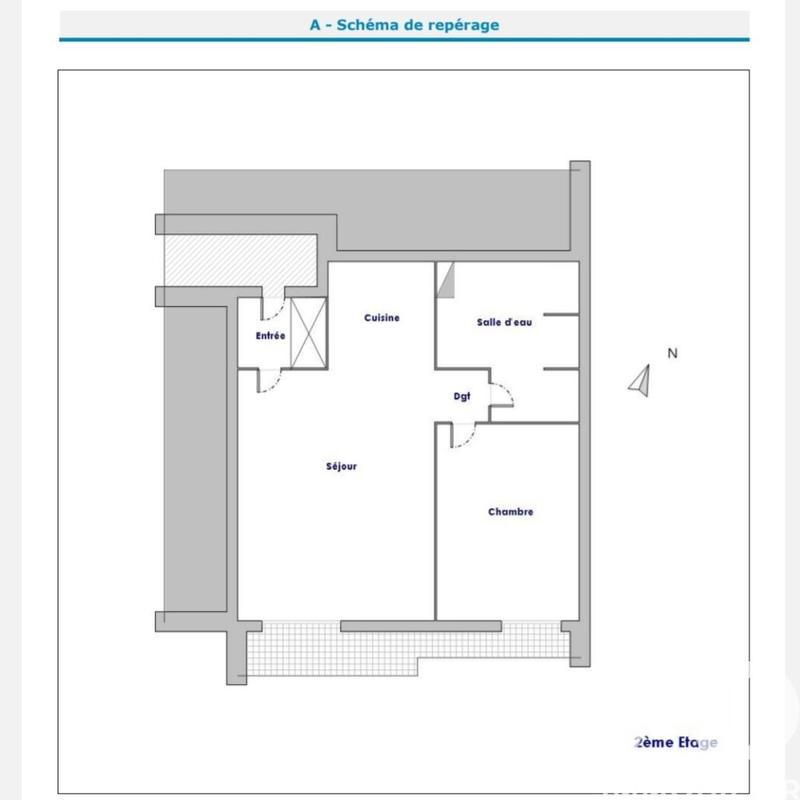 Appartement - 31 m² - 2 pièces