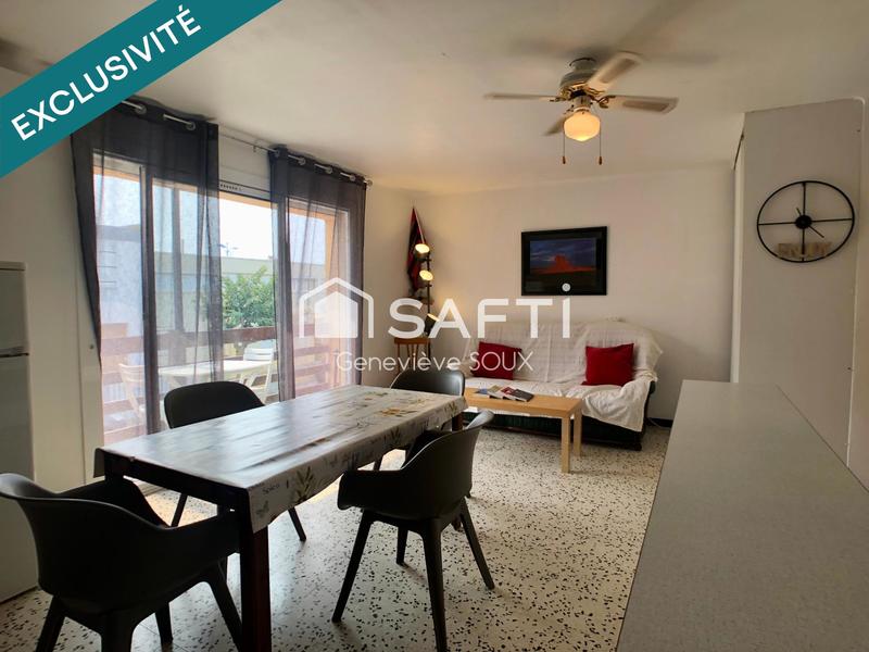 Appartement - 45 m² - 2 pièces