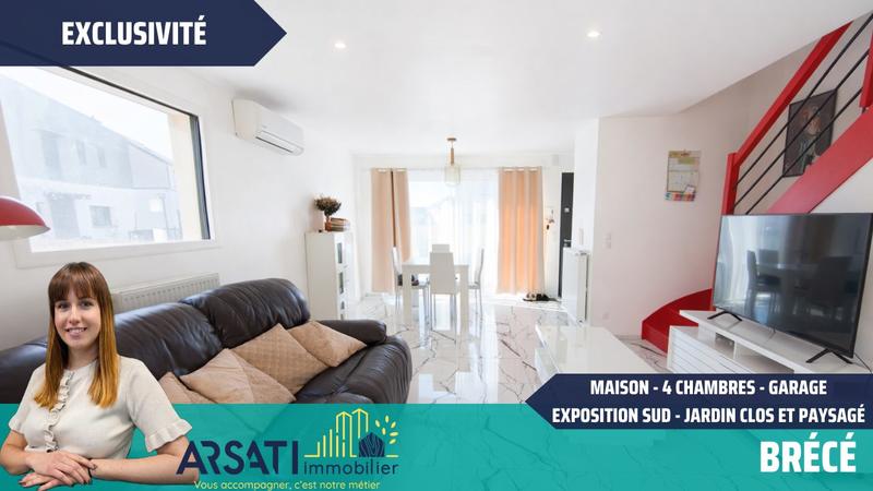 Maison - 94 m² - 5 pièces