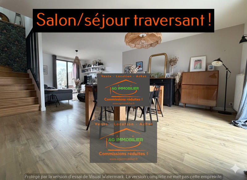 Maison - 106 m² - 6 pièces