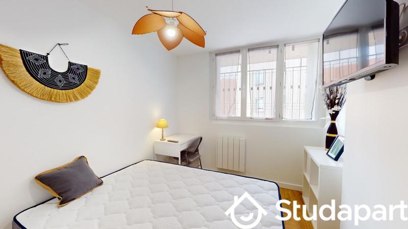 Chambre - 10 m² - 1 pièce