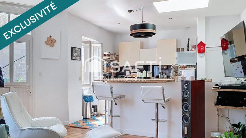 Maison - 62 m² - 3 pièces