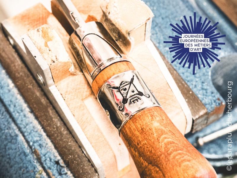 Journées Européennes des Métiers d'Art > Visite de la Maison le Parapluie de Cherbourg