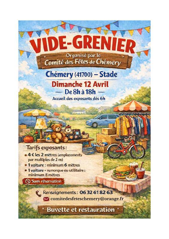 Vide grenier du comité des fêtes