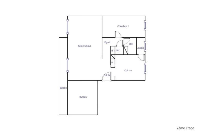 Appartement - 68 m² - 3 pièces