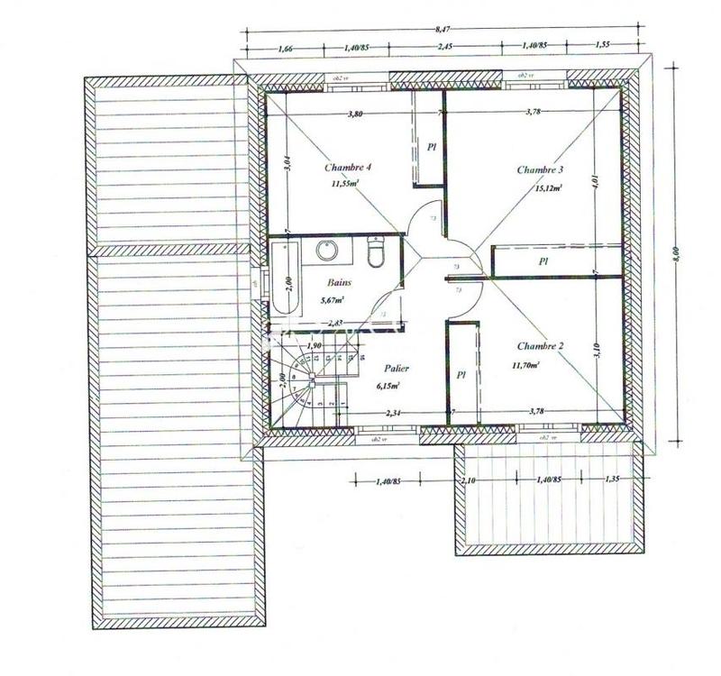 Maison - 128 m² - 5 pièces