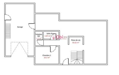 Maison - 115 m² - 5 pièces