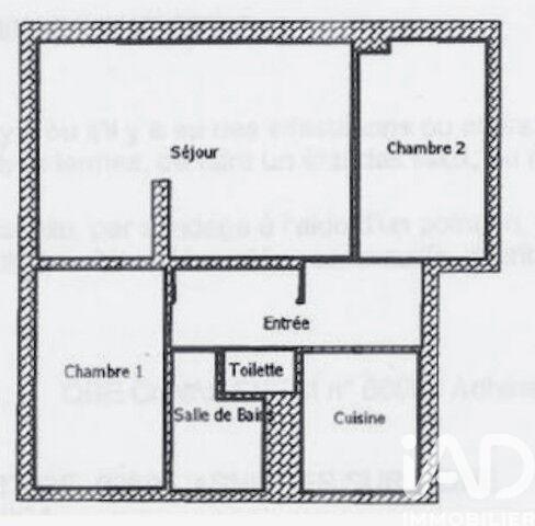 Appartement - 61 m² - 3 pièces