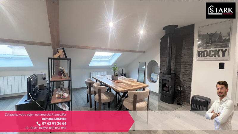 Appartement - 55 m² - 3 pièces