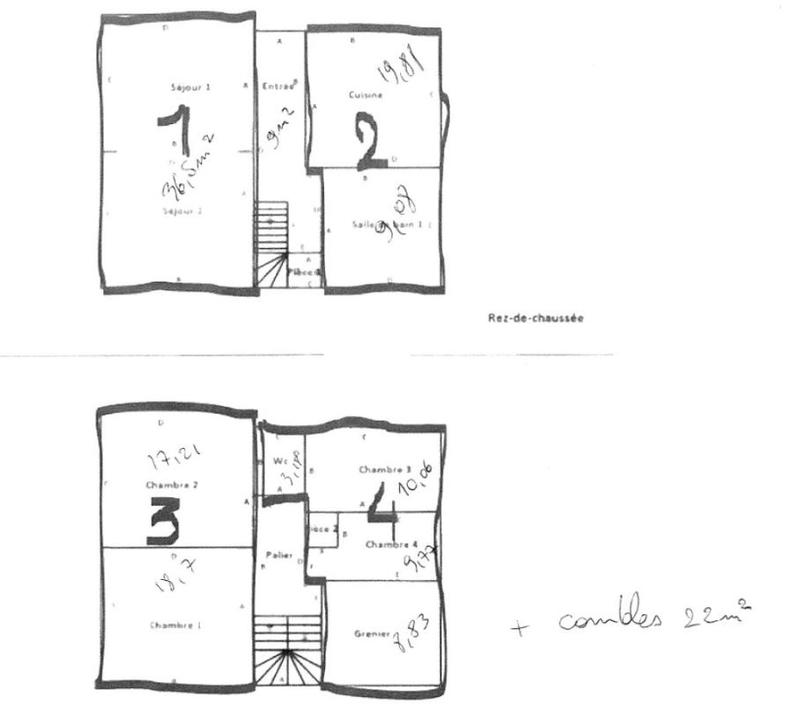 Immeuble - 137 m² - 8 pièces
