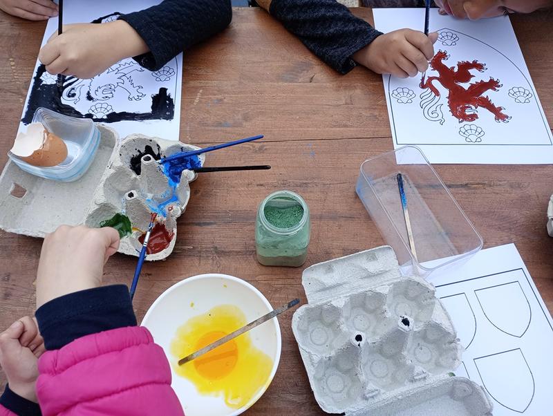 Atelier "Peinture à l'œuf"