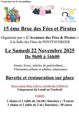 15ème broc des fées et pirates