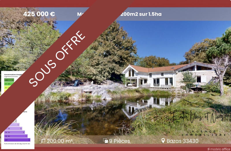 Maison ancienne - 200 m² - 9 pièces