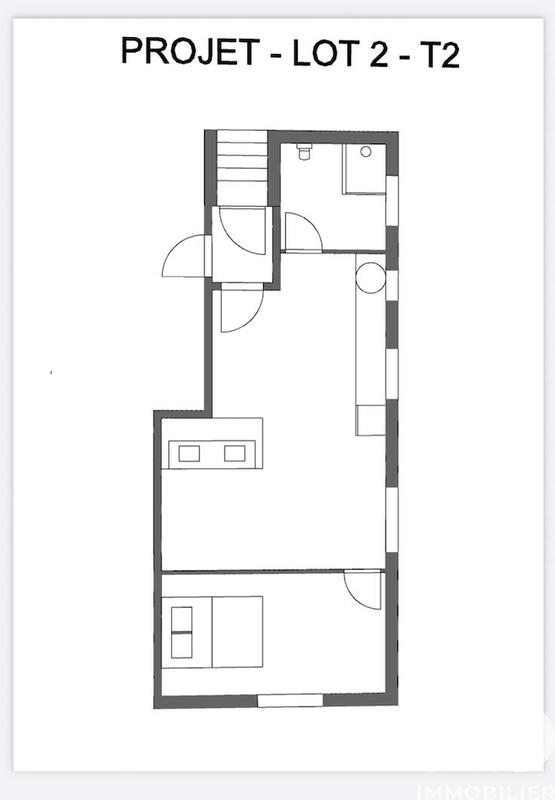 Appartement - 38 m² - 2 pièces